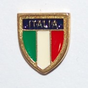 Scudetto piccolo Italia per bavero giacca